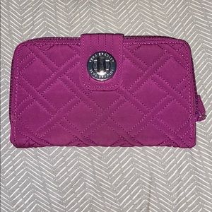Purple Vera Bradley wallet